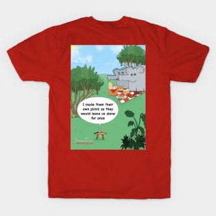 Enormously Funny Cartoons Picnic T-Shirt